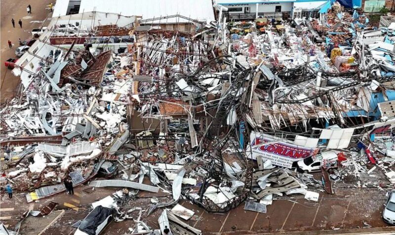 tornado Rio Bonito do Iguaçu