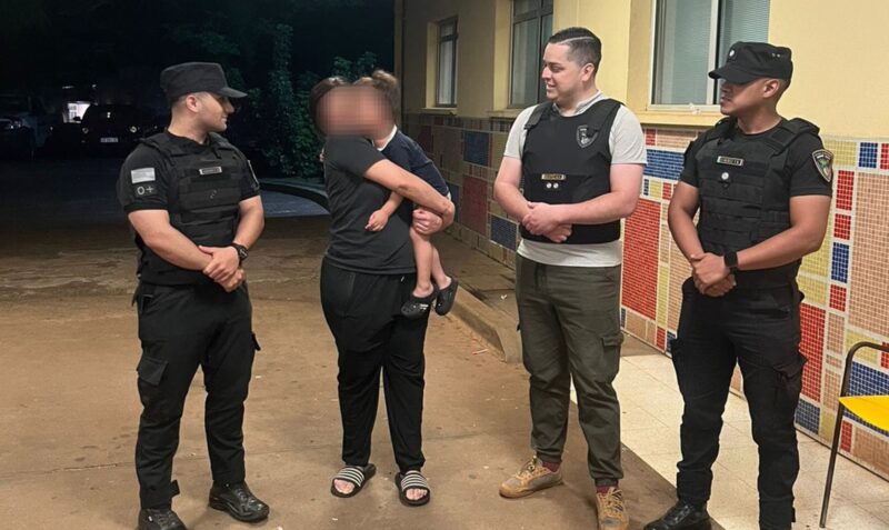 policias reanimaron niño posadas