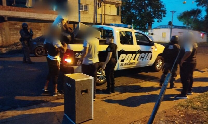 vendedor de objetos robados Santa Rita Posadas