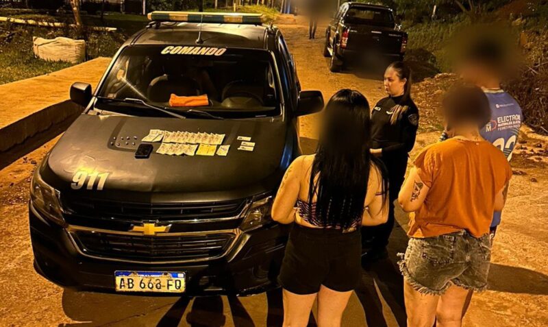 mujer vendia drogas obera