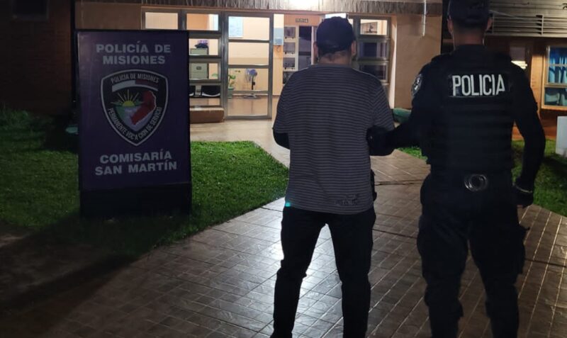 policia detenido san martin