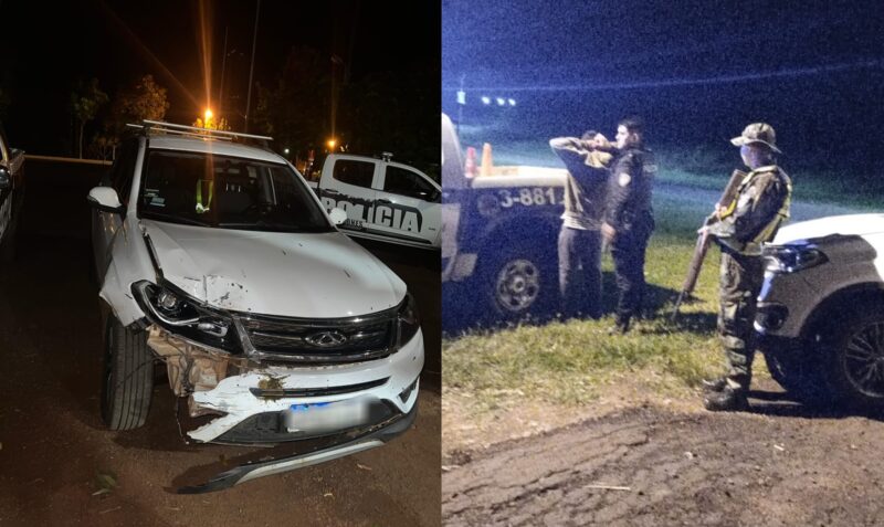 paraguayo robo camioneta pozo azul