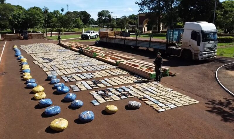 Marihuana oculta madera San Jose