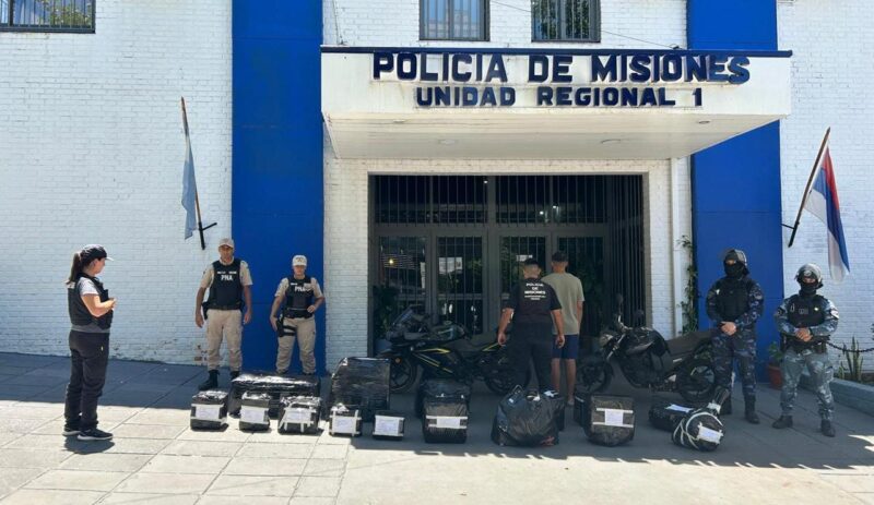 robo contrabando detenido posadas