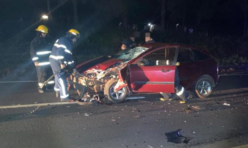 puerto esperanza fallecido choque moto