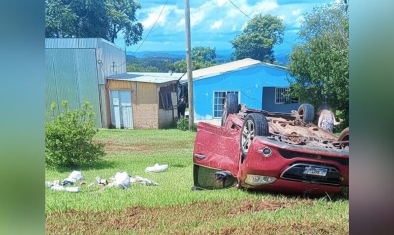 Siniestro vial Dos de Mayo Ruta 14