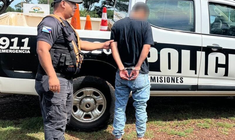 delivery cae buscado robo dos hermanas