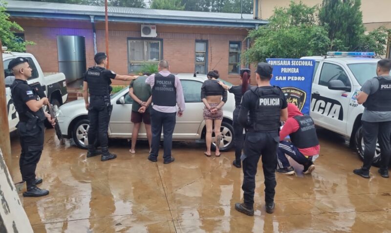 Auto robado recuperado San Pedro Misiones