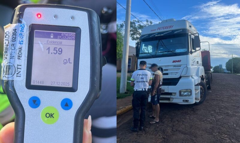 camionero flogueiro campo grande alcoholizado