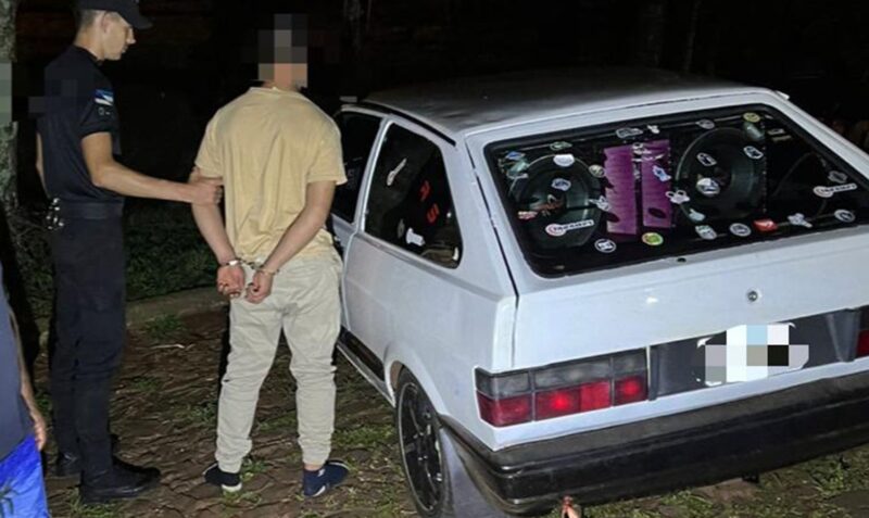 automovilista alcoholizado salto encantado