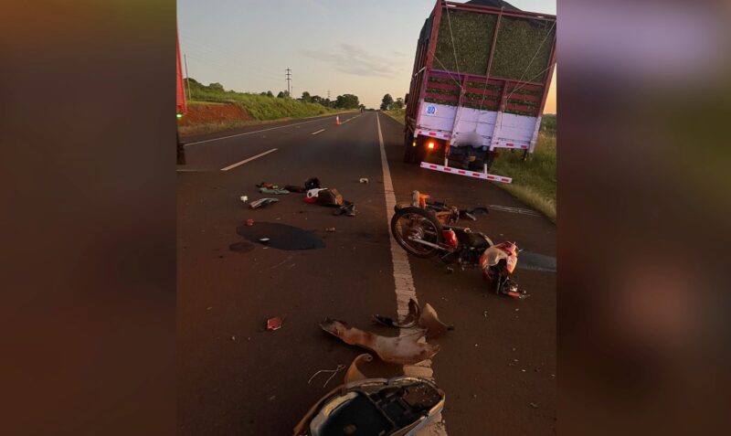 motocicleta camion alem