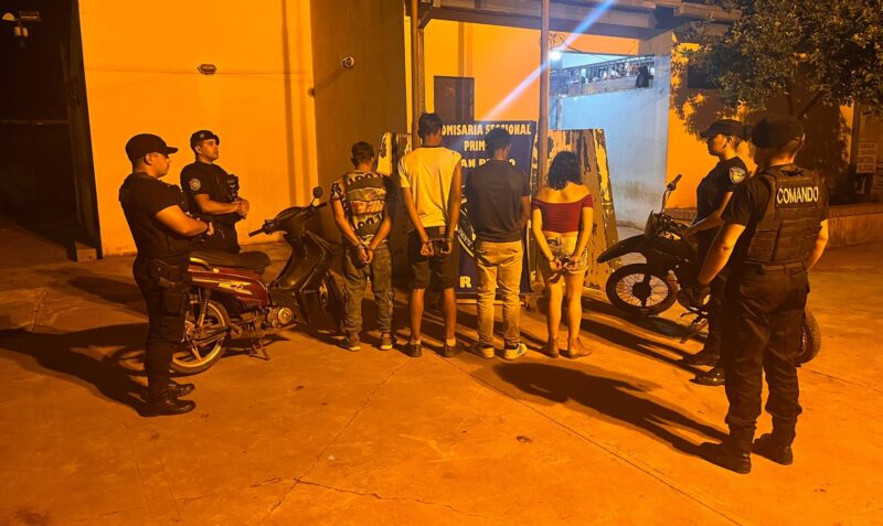 200 motos secuestradas misiones