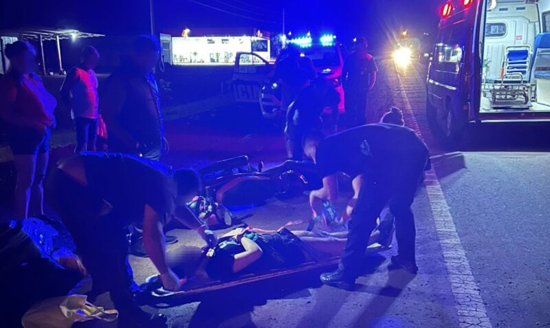 petones moto san pedro ruta 14