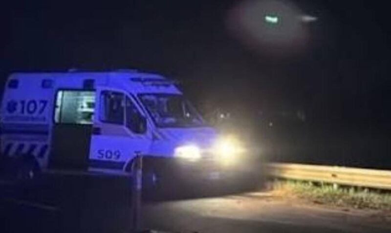 choque poste chevrolet candelaria