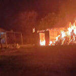 Una adolescente sufrió graves quemaduras tras el incendio total de su casa