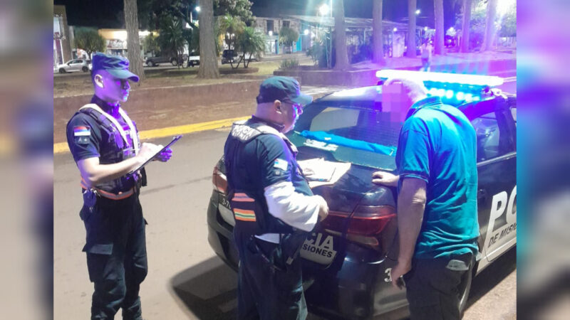 detenidos alcoholizados capiovi san vicente