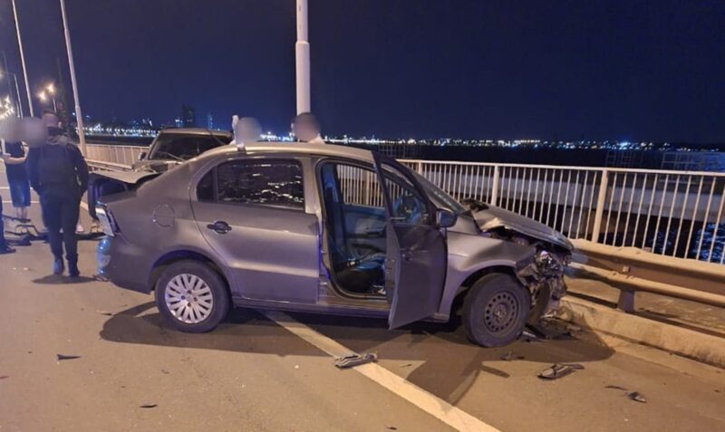 choque dos autos zaiman