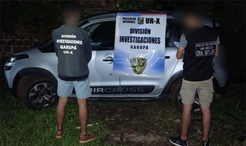 robo auto soldado garupa