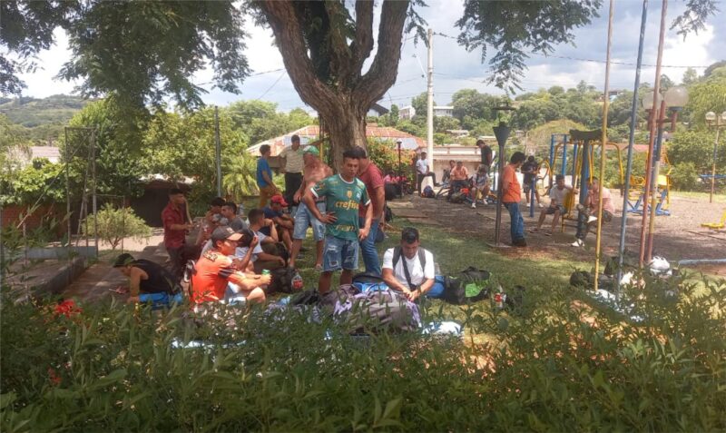 trabajo en Brasil misioneros cosecha manzana uva crisis