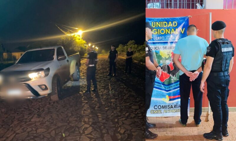 estafa cheques Comandante Andresito