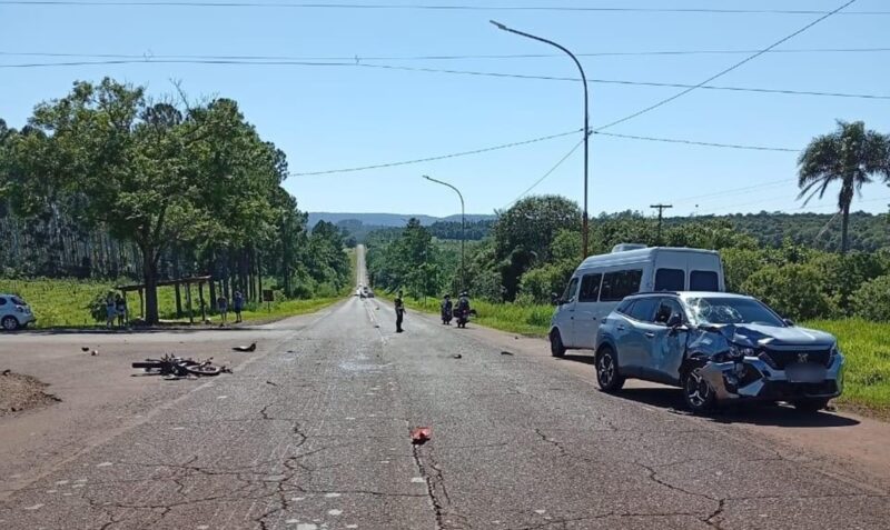 siniestro vial Ruta 7 Ruiz de Montoya