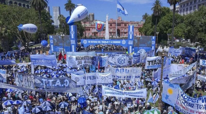 paro general CGT reforma laboral La Fraternidad UOM Maturano