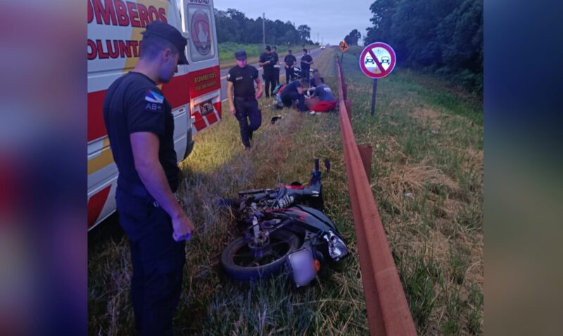 accidente Puerto Rico Ruta 12 hoy moto Yamaha heridos