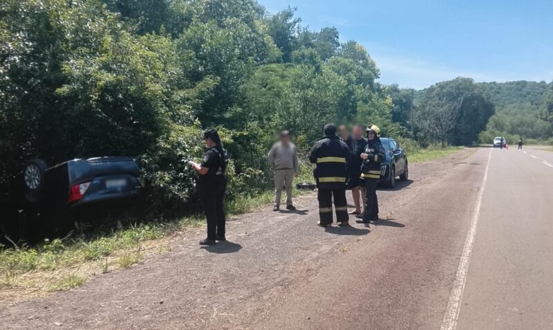 accidente Ruta 103 San Martín Misiones despiste menores hospitalizadas