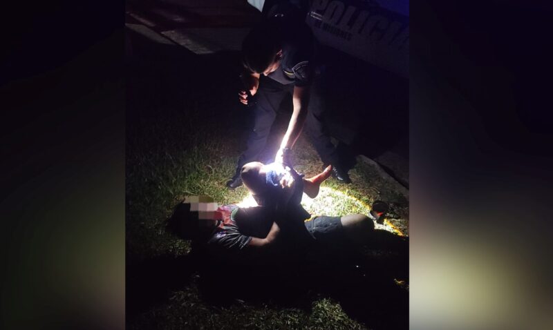 violencia comercial Leandro N Alem ex pareja 2026