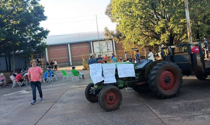 Jorge Kapaun CTM protesta tabaco Misiones