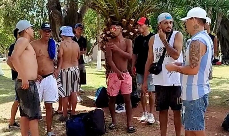 cosecheros Concordia varados Paso de los Libres Brasil