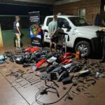 Vendía motos robadas por redes y cayó tras un allanamiento