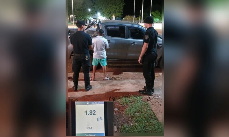 Alcoholemia positiva Campo Viera Avenida Del Té