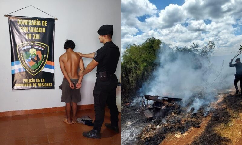 incendio pastizales San Ignacio detenido 2026