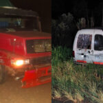 Peligrosa coincidencia en el kilómetro 854: Un choque nocturno que terminó con ambos conductores bajo custodia