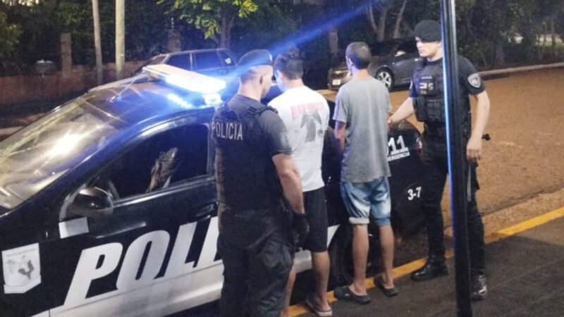 detenidos alcoholemia borracho apostoles