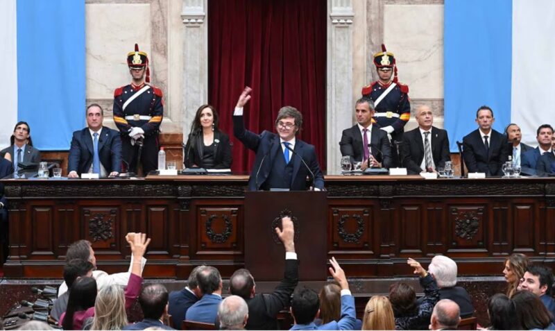 Javier Milei apertura sesiones ordinarias 2026 reformas Congreso PASO