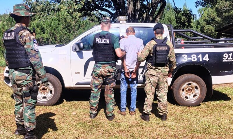 detenido Colonia Alberdi disparos hijo operativo monte