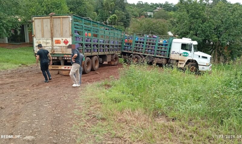 camion gas poste en Garuhapé