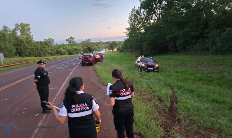 Choque y contrabando de cigarrillos San José