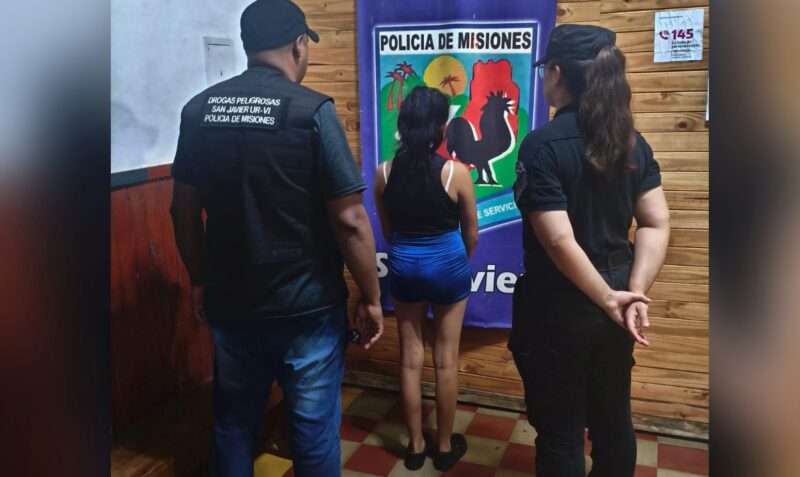 droga comisaría San Javier La Yeni