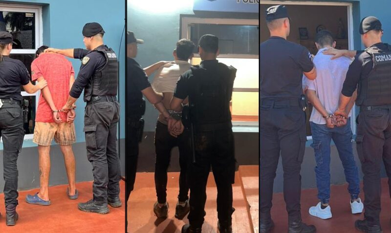 detenidos Campo Viera ataque policías "Topera"