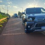 Tragedia en Guaraní: un motociclista de 65 años falleció tras chocar con una camioneta sobre la Ruta 14