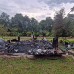 Un incendio redujo a cenizas una vivienda en Montecarlo