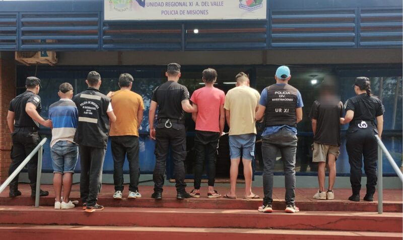 gresca Aristóbulo del Valle Ruta 14 detenidos video viral alcohol en sangre