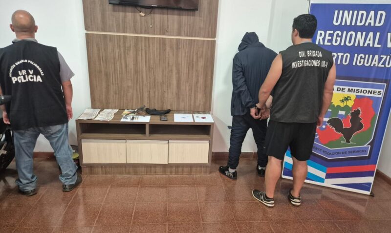 investigación policial Iguazú robo avenida Libertad Unidad Regional V