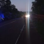 Una camioneta con tráiler perdió el control y volcó en Itacaruaré