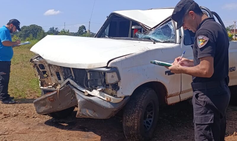 despiste San Vicente Ruta 14 alcoholizado