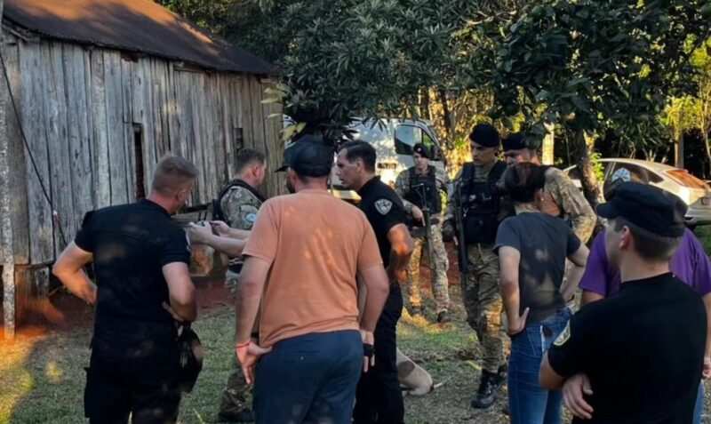 ataque tiros Colonia Alberdi prófugo drones monte