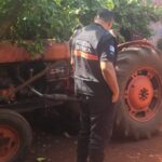 Accidente rural en Jardín América: un colono de 70 años fue arrollado por su propio tractor mientras lo reparaba